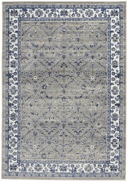 Nourison Cyrus Beige Rectangle 5x7 ft Polypropylene Carpet 141063