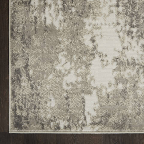 Nourison Cyrus Grey 53 X 73 Area Rug 805-141066 Image 1