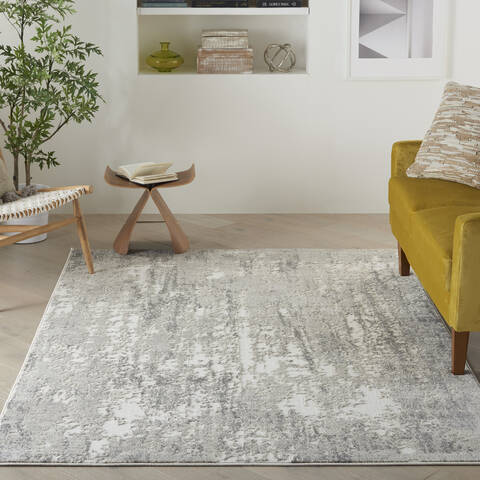 Nourison Cyrus Grey 53 X 73 Area Rug 805-141066 Image 3