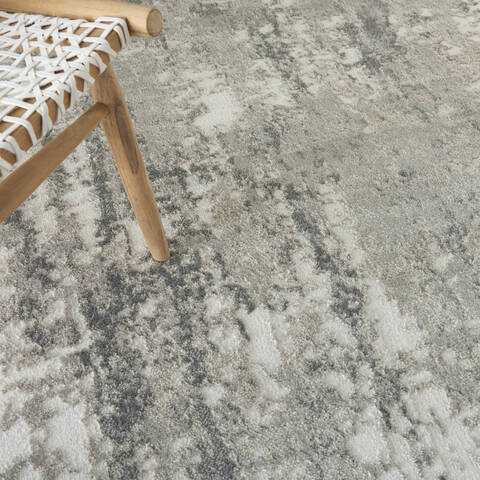 Nourison Cyrus Grey 53 X 73 Area Rug 805-141066 Image 4