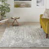 Nourison Cyrus Grey 53 X 73 Area Rug 805-141066 Thumb 3