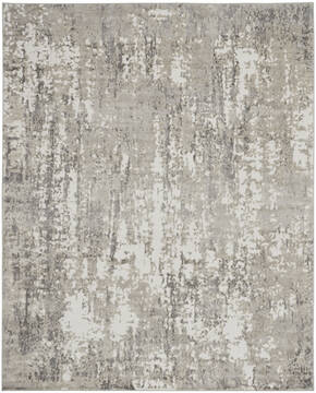 Nourison Cyrus Grey Rectangle 8x10 ft Polypropylene Carpet 141067