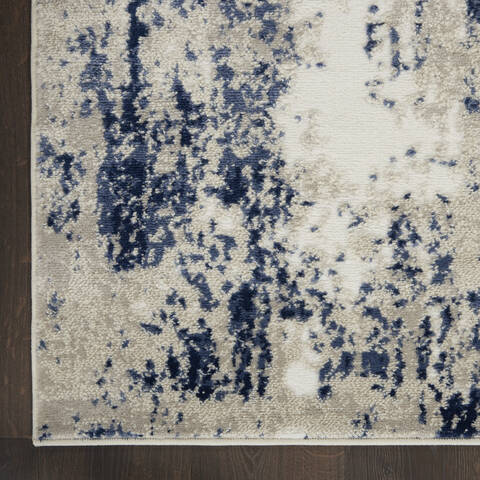 Nourison Cyrus Beige Runner 22 X 76 Area Rug 805-141068 Image 1