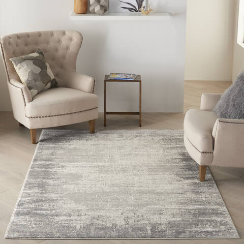 Nourison Cyrus Grey 53 X 73 Area Rug 805-141072 Image 3