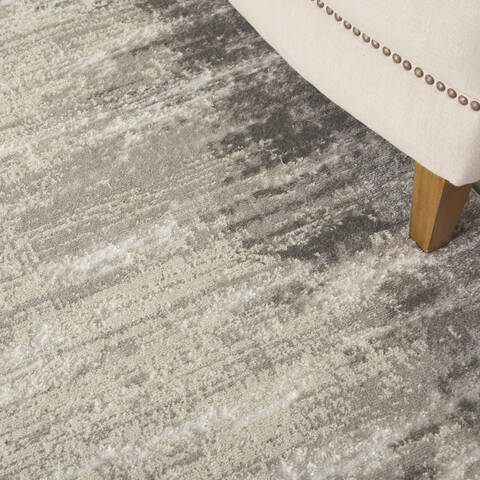 Nourison Cyrus Grey 53 X 73 Area Rug 805-141072 Image 4