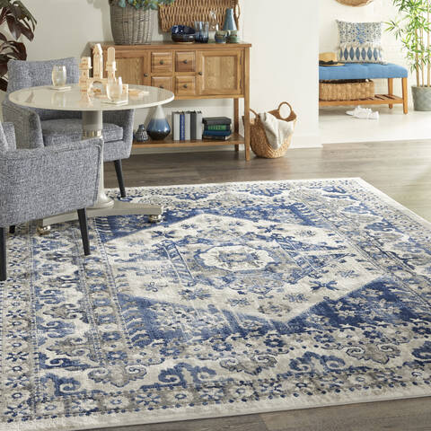 Nourison Cyrus Beige 710 X 910 Area Rug 805-141082 Image 3