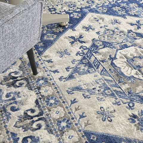 Nourison Cyrus Beige 710 X 910 Area Rug 805-141082 Image 4