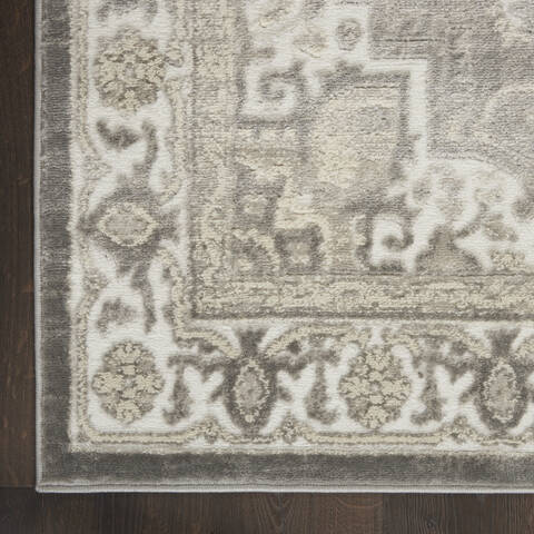 Nourison Cyrus Grey 53 X 73 Area Rug 805-141084 Image 1