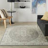 Nourison Cyrus Grey 53 X 73 Area Rug 805-141084 Thumb 3