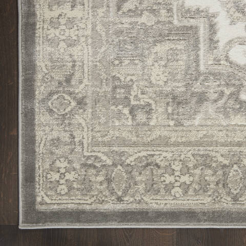 Nourison Cyrus Beige Runner 22 X 76 Area Rug 805-141086 Image 1