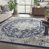 Nourison Cyrus Blue 710 X 910 Area Rug  805-141094 Thumb 3