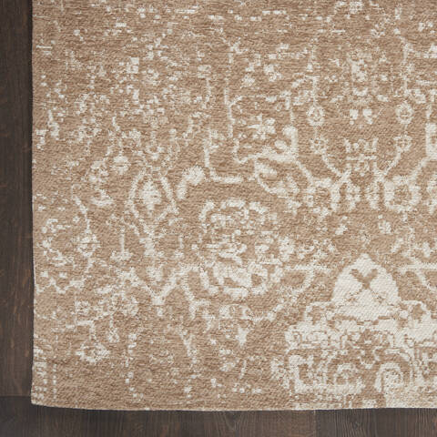 Nourison Damask Beige 50 X 70 Area Rug 805-141104 Image 1