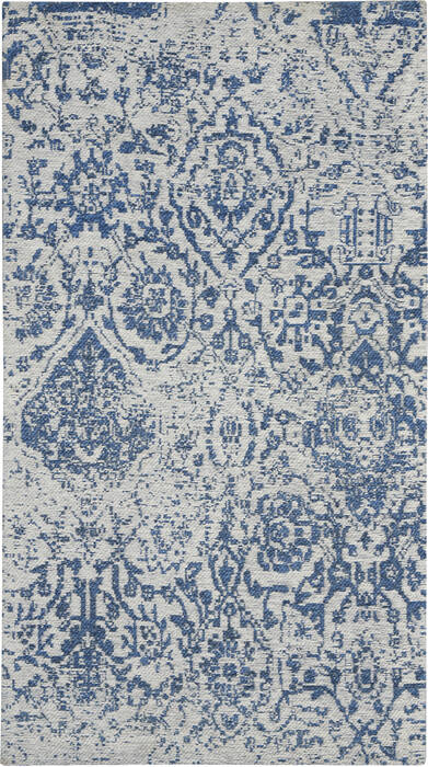 Nourison Damask Blue 23 X 39 Area Rug 805-141108 Image 0