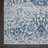 Nourison Damask Blue 60 X 90 Area Rug  805-141112 Thumb 1
