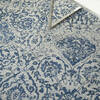 Nourison Damask Blue 60 X 90 Area Rug  805-141112 Thumb 4