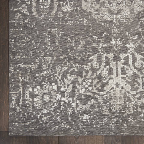 Nourison Damask Grey 23 X 39 Area Rug 805-141115 Image 1