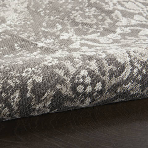 Nourison Damask Grey 23 X 39 Area Rug 805-141115 Image 2