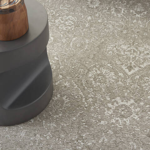 Nourison Damask Grey 50 X 70 Area Rug 805-141126 Image 4