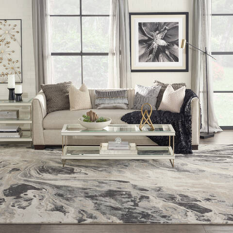 Nourison Elegance Multicolor 100 X 140 Area Rug 805-141132 Image 3