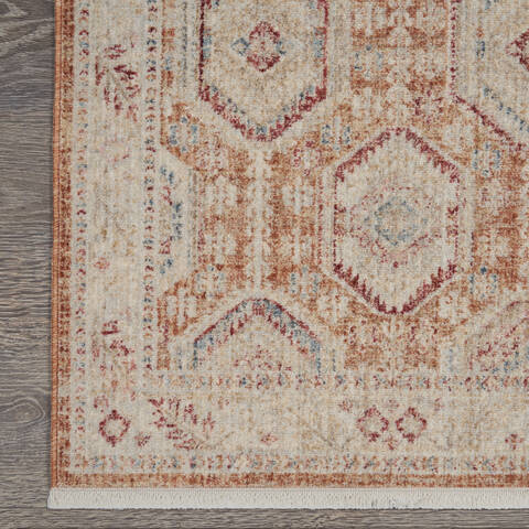 Nourison Enchanting Home Red 100 X 130 Area Rug 805-141133 Image 1