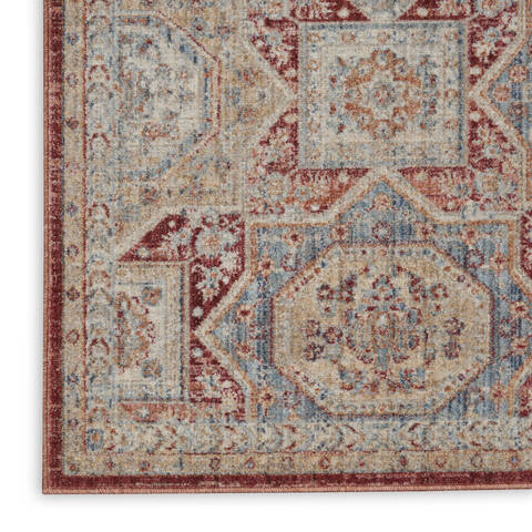 Nourison Enchanting Home Blue Runner 27 X 100 Area Rug 805-141146 Image 3