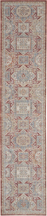 Nourison Enchanting Home Blue Runner 27 X 100 Area Rug 805-141146 Image 0