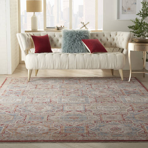 Nourison Enchanting Home Blue 710 X 102 Area Rug 805-141150 Image 3