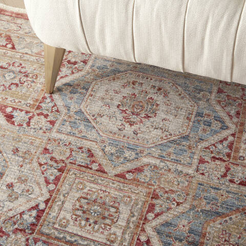 Nourison Enchanting Home Blue 710 X 102 Area Rug 805-141150 Image 4
