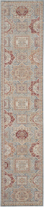 Nourison Enchanting Home Blue Runner 27 X 100 Area Rug 805-141152 Image 0