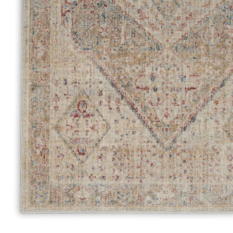 Nourison Enchanting Home Beige Runner 27 X 100 Area Rug 805-141158 Image 3