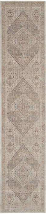 Nourison Enchanting Home Beige Runner 27 X 100 Area Rug 805-141158 Image 0