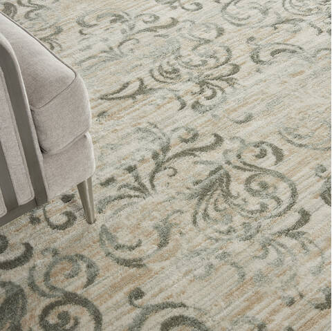 Nourison Euphoria White 90 X 120 Area Rug 805-141177 Image 4