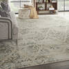 Nourison Euphoria White 90 X 120 Area Rug  805-141177 Thumb 3