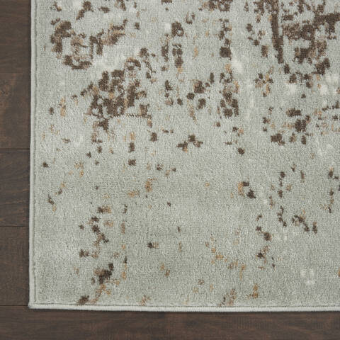 Nourison Euphoria Grey 90 X 120 Area Rug 805-141178 Image 1