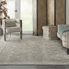 Nourison Euphoria Grey 90 X 120 Area Rug  805-141179 Thumb 3