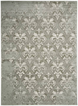 Nourison Euphoria Grey Rectangle 9x12 ft Polypropylene Carpet 141180