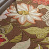 Nourison Fantasy Brown Round 56 X 56 Area Rug 805-141181 Thumb 4