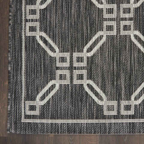 Nourison Garden Party Grey 22 X 39 Area Rug 805-141183 Image 1
