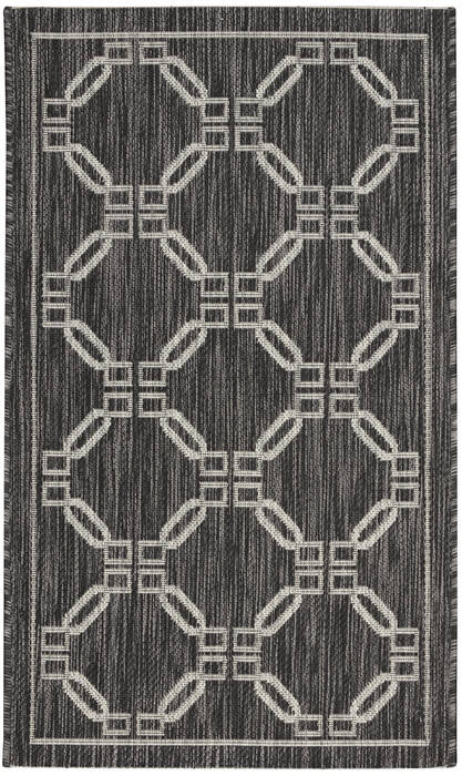 Nourison Garden Party Grey 22 X 39 Area Rug 805-141183 Image 0