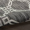 Nourison Garden Party Grey Runner 22 X 76 Area Rug 805-141184 Thumb 2