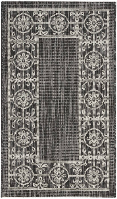 Nourison Garden Party Grey 22 X 39 Area Rug 805-141190 Image 0