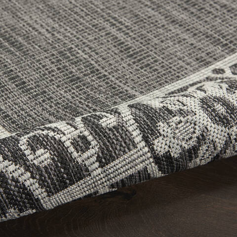 Nourison Garden Party Grey Runner 22 X 76 Area Rug 805-141191 Image 2