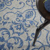Nourison Garden Party Beige Round 710 X 710 Area Rug 805-141209 Thumb 4