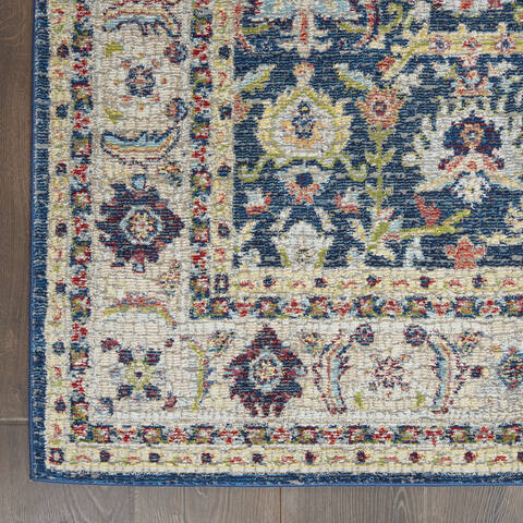 Nourison Global Vintage Multicolor 53 X 75 Area Rug 805-141217 Image 1