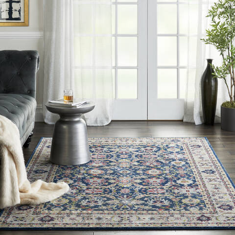 Nourison Global Vintage Multicolor 53 X 75 Area Rug 805-141217 Image 3