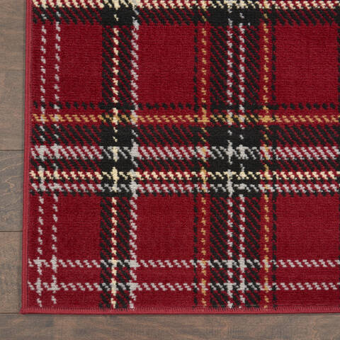 Nourison Grafix Red 39 X 59 Area Rug 805-141221 Image 1