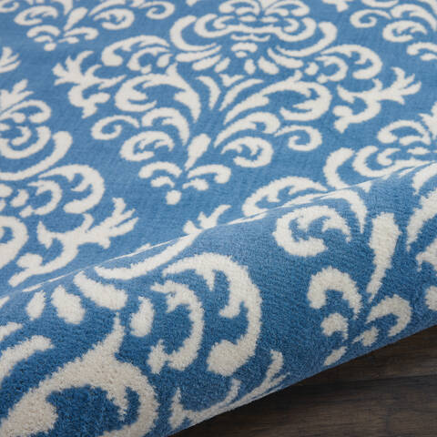 Nourison Grafix Blue 39 X 59 Area Rug 805-141222 Image 2