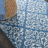 Nourison Grafix Blue 39 X 59 Area Rug 805-141222 Thumb 4