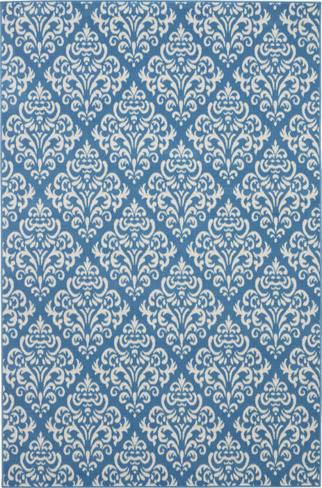 Nourison Grafix Blue 60 X 90 Area Rug 805-141224 Image 0