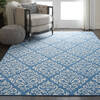 Nourison Grafix Blue 60 X 90 Area Rug  805-141224 Thumb 3